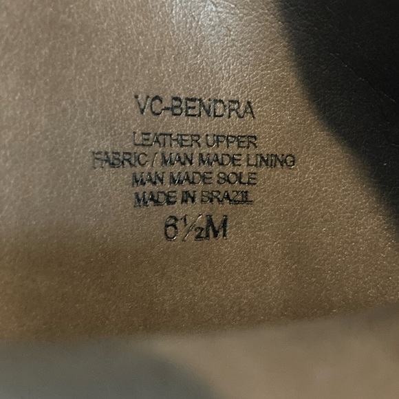 Vince Camuto “Bendra” Brown Distressed Over the Knee Leather Boot - Picture 8 of 12